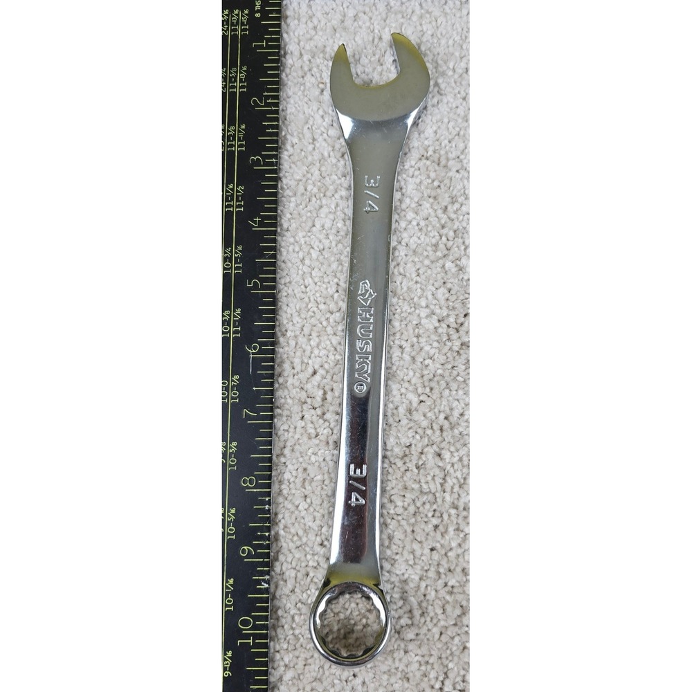 Husky‎ Combination Wrench Silver 3/4 Inch 12-Point SAE